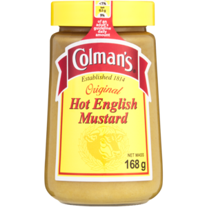 Colman's Original Hot English Mustard 168g