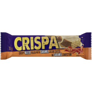 CRISPA Caramel Wafer Bar 30g