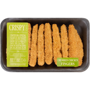 Crispy Cuts Crumbed Chicken Fingers Per KG