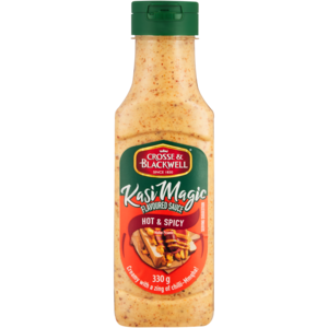 Crosse & Blackwell Kasi Magic Hot & Spicy Flavoured Sauce 330g