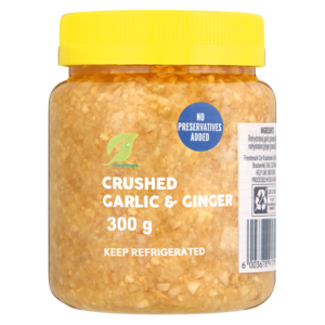 Crushed Garlic & Ginger 300g