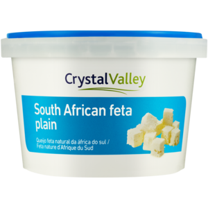 Crystal Valley Plain South African Feta Cheese 200g