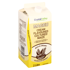 Crystal Valley Mageu Cream Flavoured Cultured Maize 2L