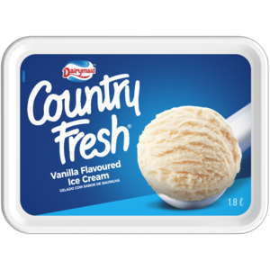 Dairymaid Country Fresh Vanilla Flavoured Ice Cream 1.8L