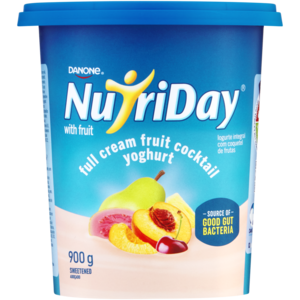 Danone NutriDay Fruit Cocktail Full Cream Yoghurt with Fruit 900g