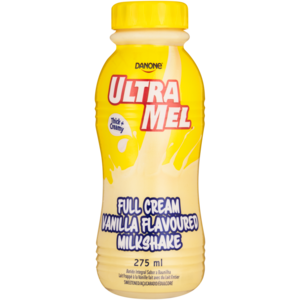 Danone UltraMel Vanilla Flavoured Full Cream Milkshake 275ml