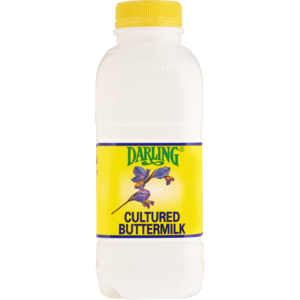Darling Cultured Buttermilk Bottle 500ml
