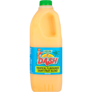 Darling Dash Tropical Flavoured Dairy Fruit Blend 2L