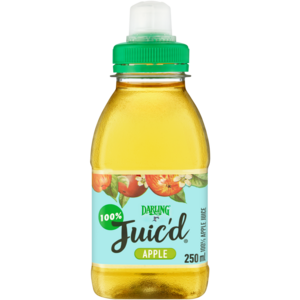 Darling Juic'd 100% Apple Juice 250ml