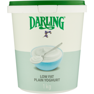 Darling Plain Low Fat Yoghurt 1kg