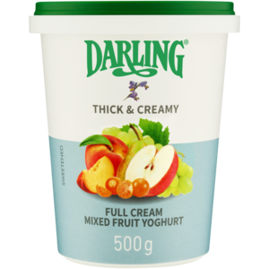 Darling Thick & Creamy Mixed Fruit Full Cream Yoghurt 500g