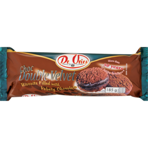 De Vries Double Velvet Chocolate Biscuits 185g