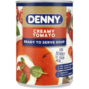 DENNY Creamy Tomato Ready To Serve Soup 400g