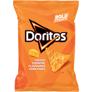 Doritos Cheese Supreme Flavoured Corn Chips 145g