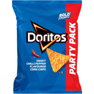 Doritos Sweet Chilli Pepper Flavoured Corn Chips 240g