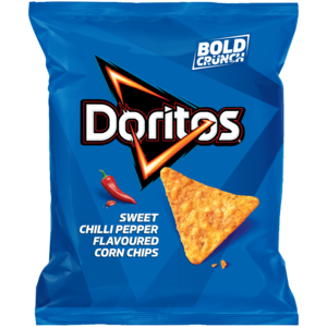 Doritos Sweet Chilli Pepper Flavoured Corn Chips 45g