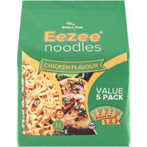 Eezee Noodles Chicken Flavour Instant Noodles 5 x 65g