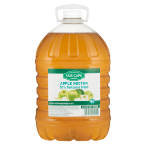 Fair Cape Dairies 50% Apple Flavoured Fruit Nectar Bottle 4L