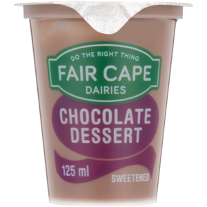 Fair Cape Dairies Chocolate Dessert 125ml