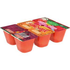 Fair Cape Dairies Lunchbox Sweetened Strawberry/Peach & Apricot/Mixed Berry Yoghurt 6 x 80g