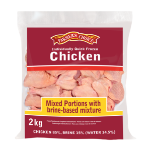 Farmer's Choice Individually Quick Frozen Mixed Chicken Portions 2kg