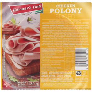 Farmer's Deli Sliced Chicken Polony 180g