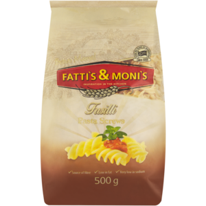 Fatti's & Moni's Fusilli Pasta Screws 500g