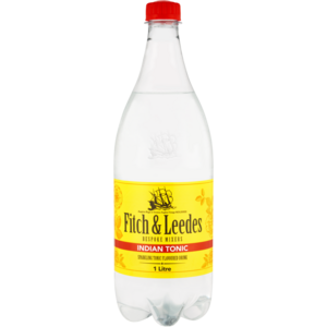 Fitch & Leedes Indian Tonic Sparkling Drink 1L