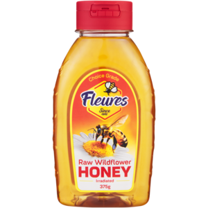 Fleures Irradiated Raw Wildflower Honey 375g