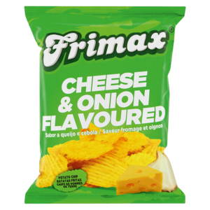 Frimax Cheese & Onion Flavoured Potato Chips 125g