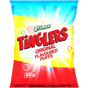Frimax Tinglers Original Flavoured Puffs Bag 100g