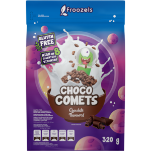 Froozels Choco Comets Breakfast Cereal 320g