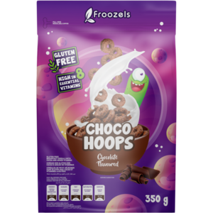 Froozels Choco Hoops Breakfast Cereal 350g