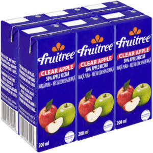 Fruitree 50% Apple Nectar 6 x 200ml