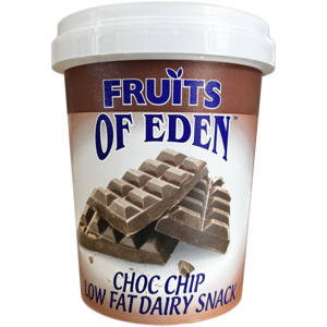 Fruits of Eden Choc Chip Low Fat Dairy Snack 500g