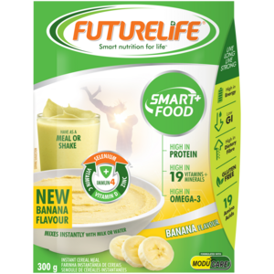 FUTURELIFE Smart Food Banana Flavour Instant Cereal Meal 300g