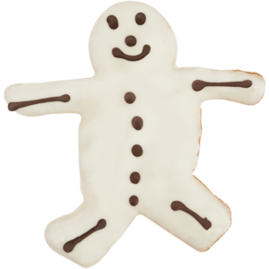 Gingerbread Man Cookie (Design May Vary)