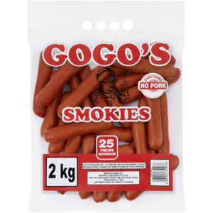 Gogo's Frozen Smokies 2kg