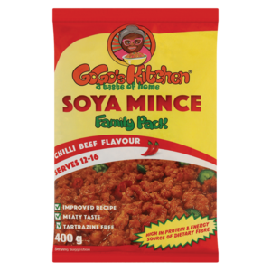 GoGo's Kitchen Chilli Beef Flavoured Soya Mince 400g
