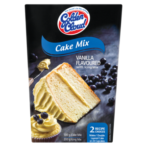 Golden Cloud Vanilla Flavoured Cake Mix With Icing Mix 700g
