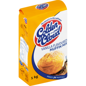 Golden Cloud Vanilla Muffin Mix 1kg