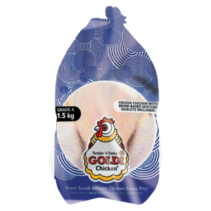 Goldi Chicken Frozen Whole Chicken 1.5kg