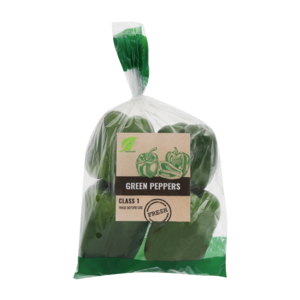 Green Peppers 500g