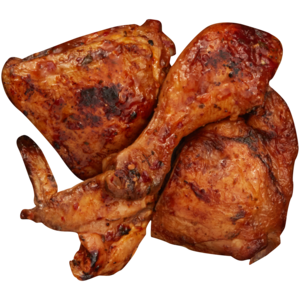 Grilled Portion BBQ Flavoured Chicken Per kg