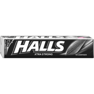 HALLS Extra Strong Lozenges 10 Pack