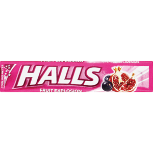 HALLS Fruit Explosion Lozenges 10 Pack