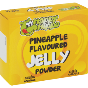 Happy Hippo Pineapple Flavoured Jelly Powder 80g