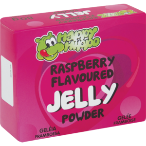 Happy Hippo Raspberry Flavoured Jelly Powder 80g