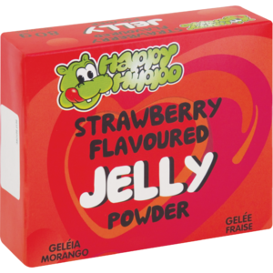 Happy Hippo Strawberry Flavoured Jelly Powder 80g