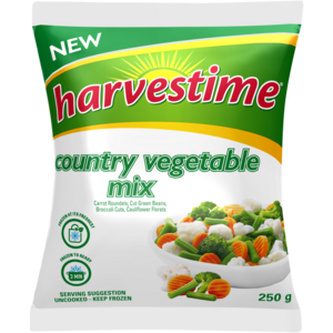 Harvestime Frozen Country Vegetable Mix 250g